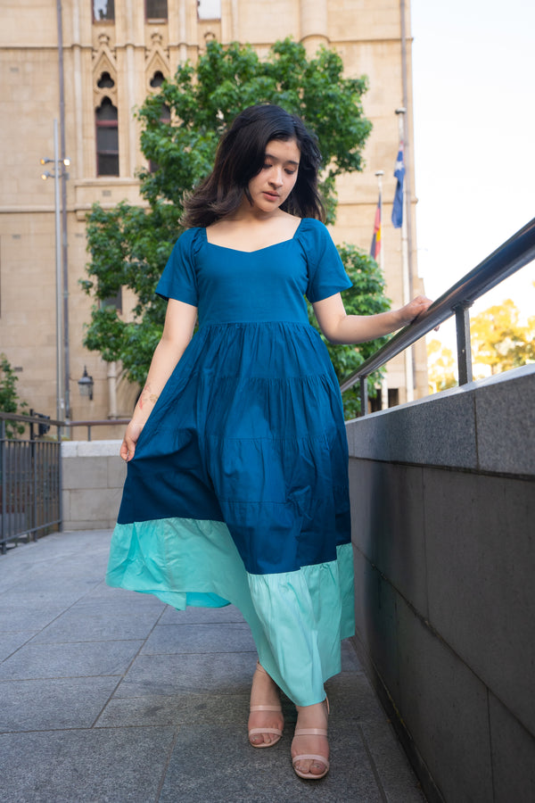 Azure Maxi Dress