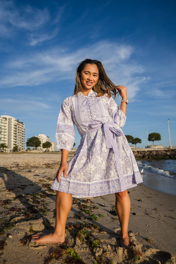 Desert Lavender Mini Dress