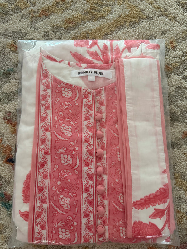 Breeze Midi Dress - Pink