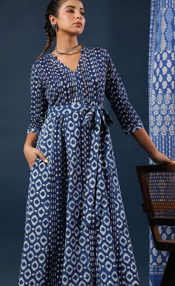 Portsea Printed Midi Dress