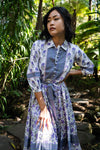 Lavender Midi Dress