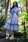 Lavender Midi Dress