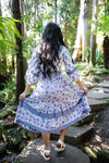 Lavender Midi Dress