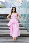 Rosette Midi Dress
