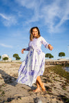 Bloom Midi Dress - Lavender