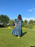 Iris Printed Dress - Blue