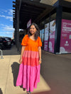 Rainbow Maxi Dress